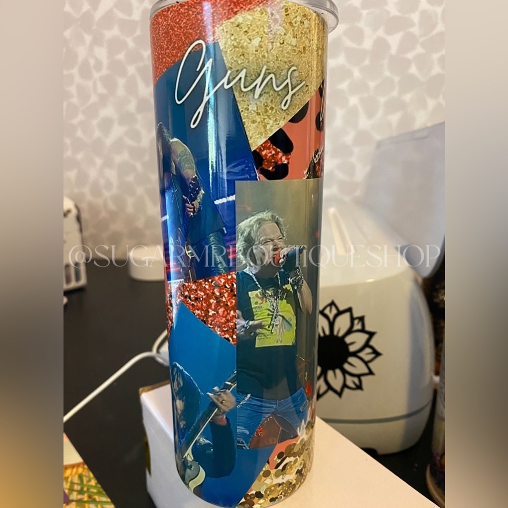 G N’ R 20 oz tumbler